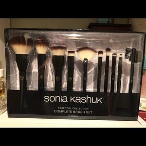 10pc cosmetic brush set